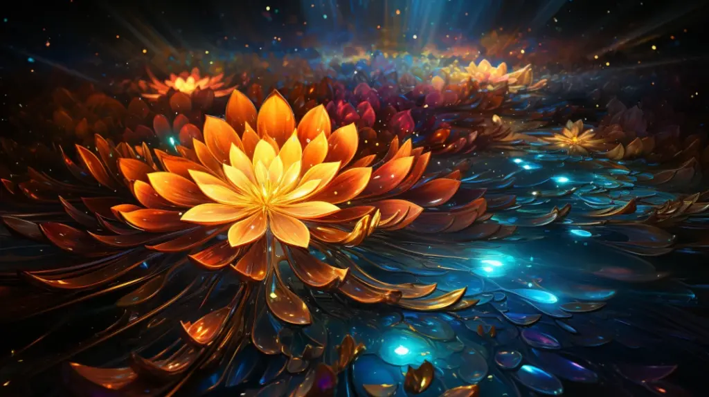 Flor de loto magica